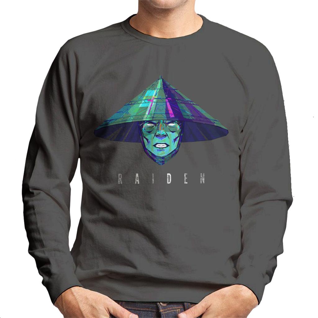 Mortal Kombat Raiden Face Men's Sweatshirt product image 4