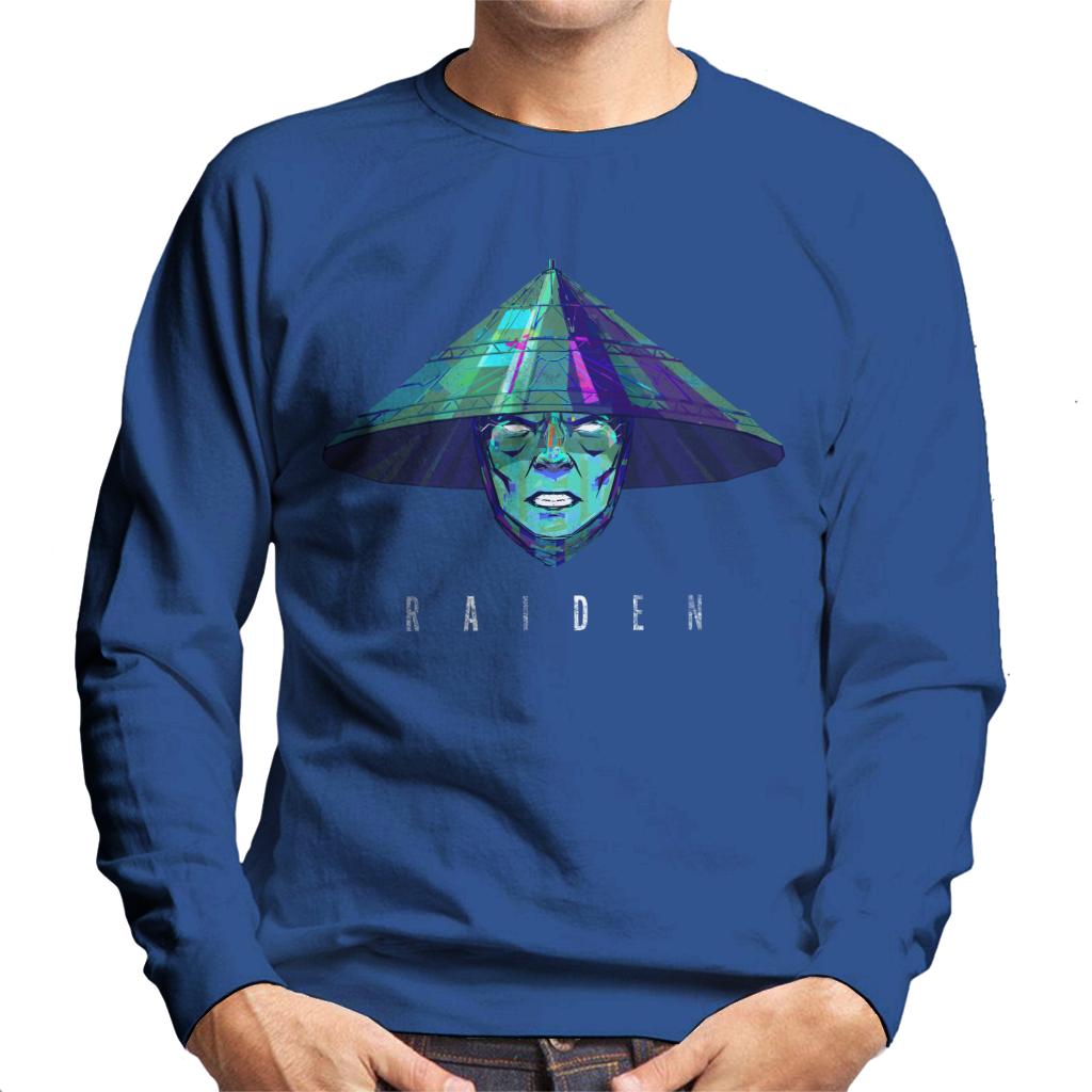 Mortal Kombat Raiden Face Men's Sweatshirt product image 6