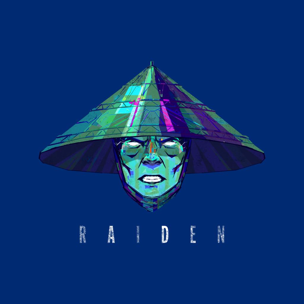 Mortal Kombat Raiden Face Men's T-Shirt product image 7