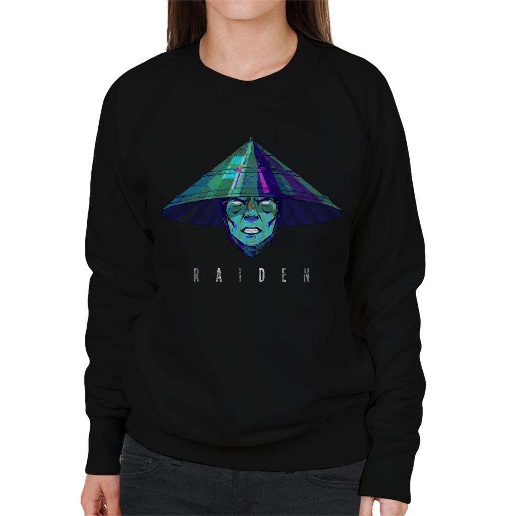 Mortal Kombat Raiden Face Women's Sweatshirt product image 1