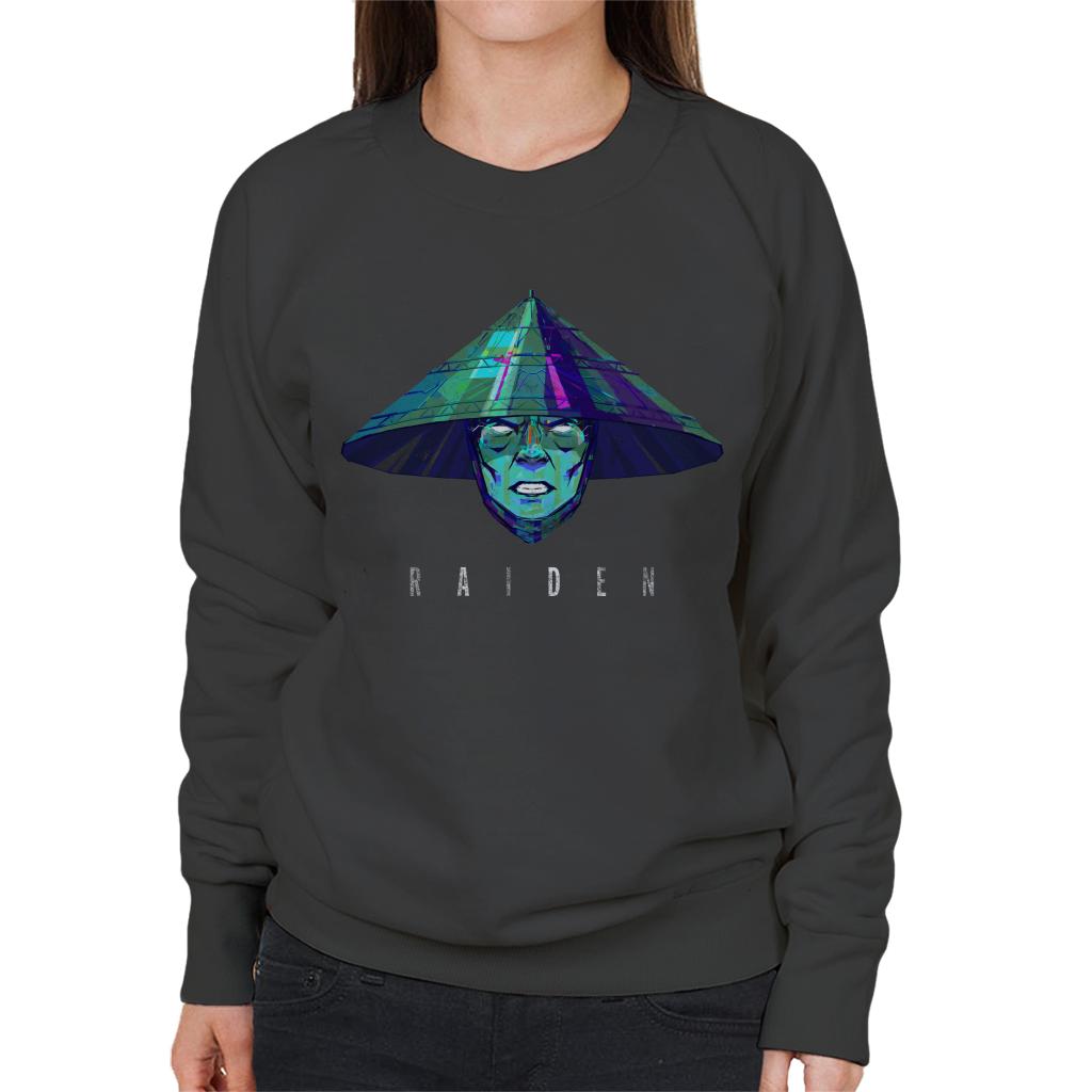 Mortal Kombat Raiden Face Women's Sweatshirt product image 4