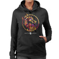 Mortal Kombat Scorpion Flame Art Logo Women's Hooded product image 1