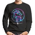 Mortal Kombat Sub Zero Ice Art Logo Men's Sweatshirt product image 1