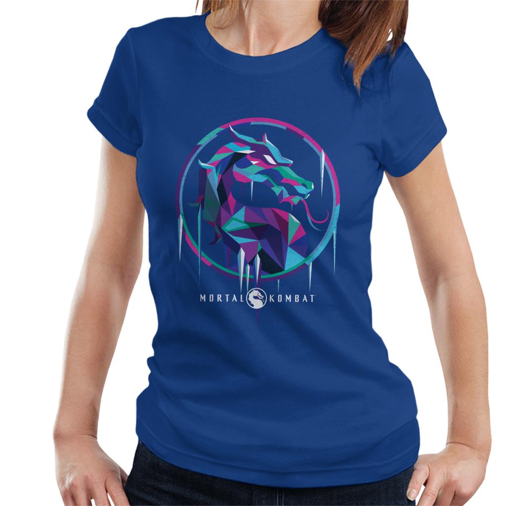 Mortal Kombat Sub Zero Ice Art Logo Women's T-Shirt product image 6