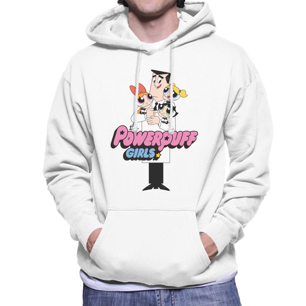 Powerpuff Girls With Professor Utonium Men's Hooded product image 4