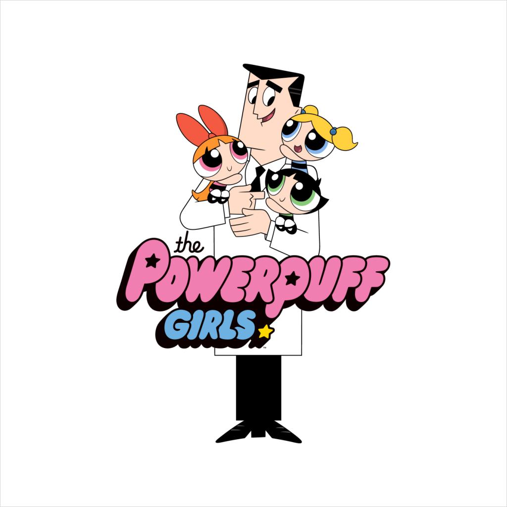 Powerpuff Girls With Professor Utonium Men's Sweatshirt product image 5