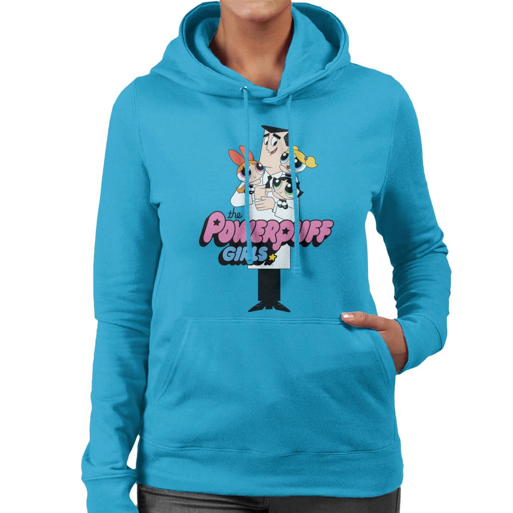 Powerpuff Girls With Professor Utonium Women's Hooded product image 6