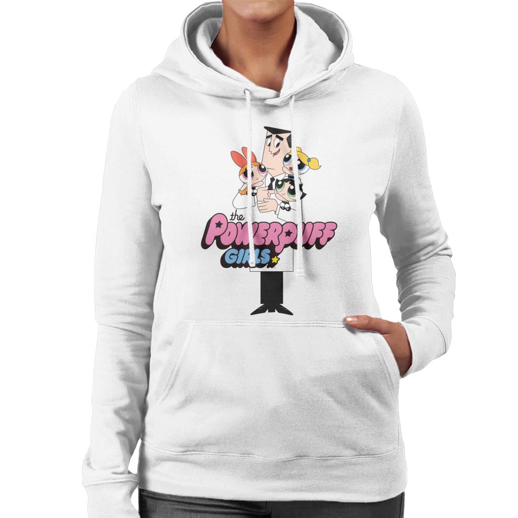 Powerpuff Girls With Professor Utonium Women's Hooded product image 4