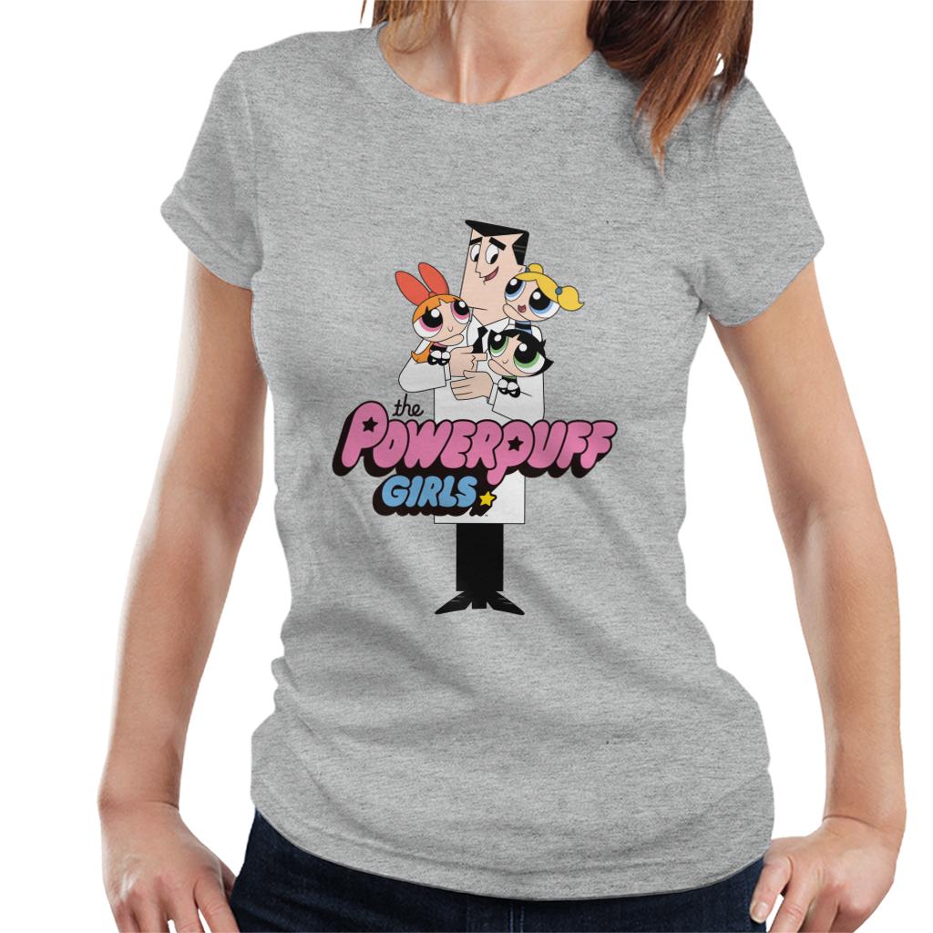 Powerpuff Girls With Professor Utonium Women's T-Shirt product image 1