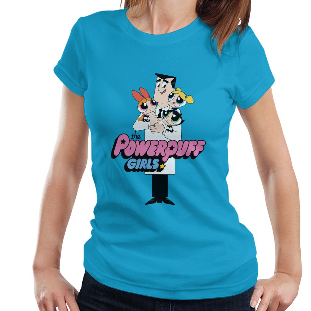 Powerpuff Girls With Professor Utonium Women's T-Shirt product image 6