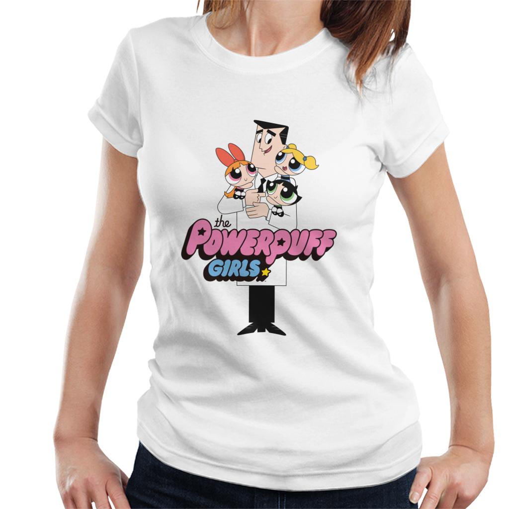 Powerpuff Girls With Professor Utonium Women's T-Shirt product image 4