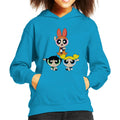 Powerpuff Girls Action Pose Kid's Hooded Sweatshirt product image 1