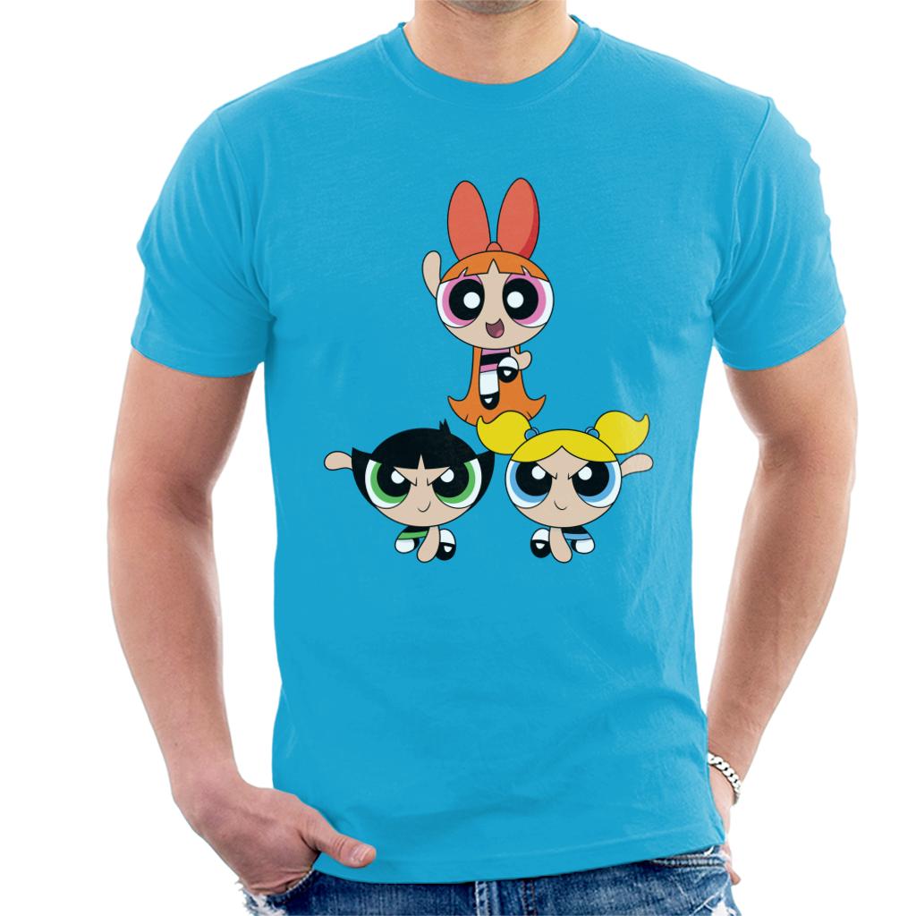 Powerpuff Girls Action Pose Men's T-Shirt product image 4