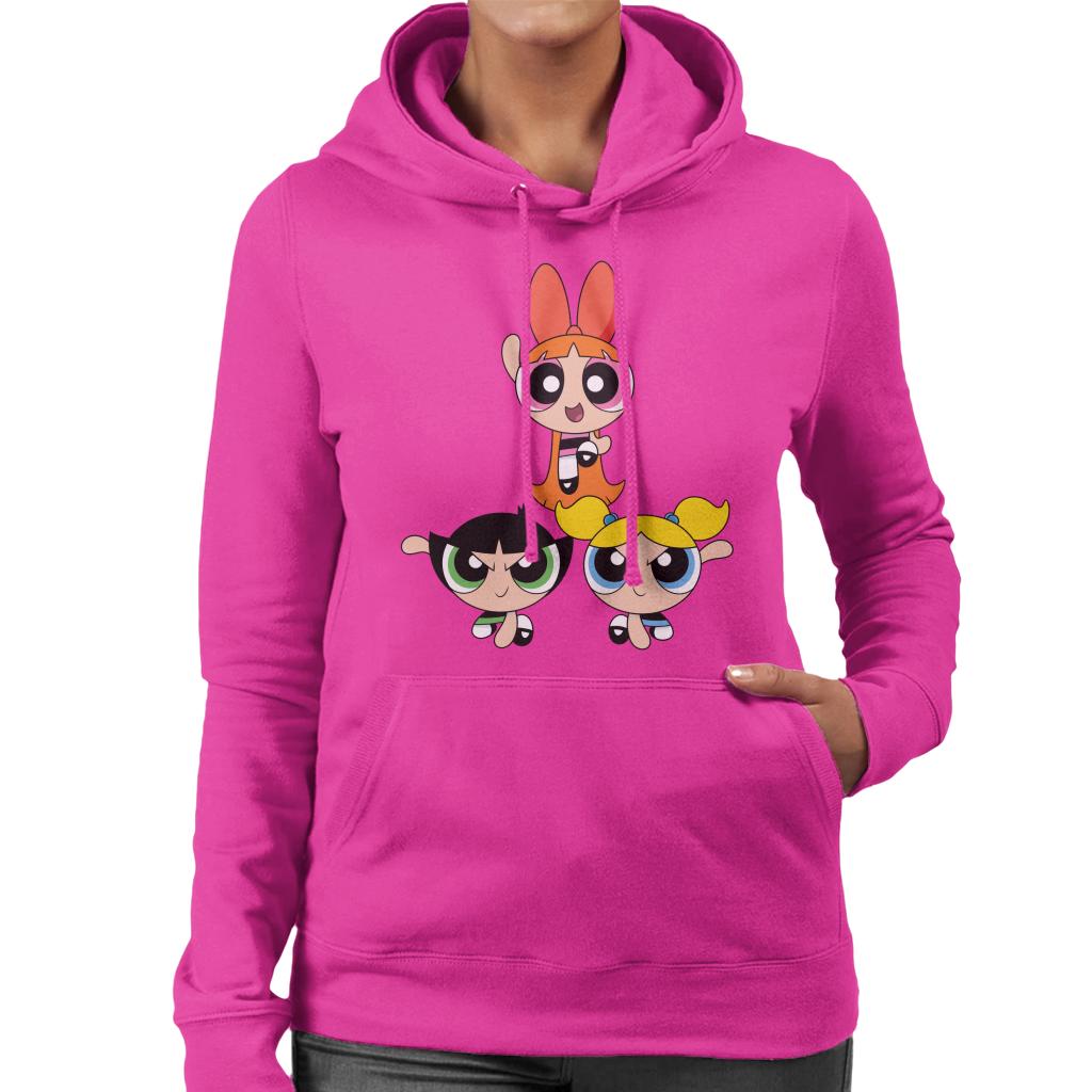 Powerpuff Girls Action Pose Women's Hooded Sweatshirt product image 6