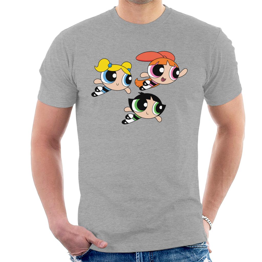 Powerpuff Girls Flying Men's T-Shirt product image 1