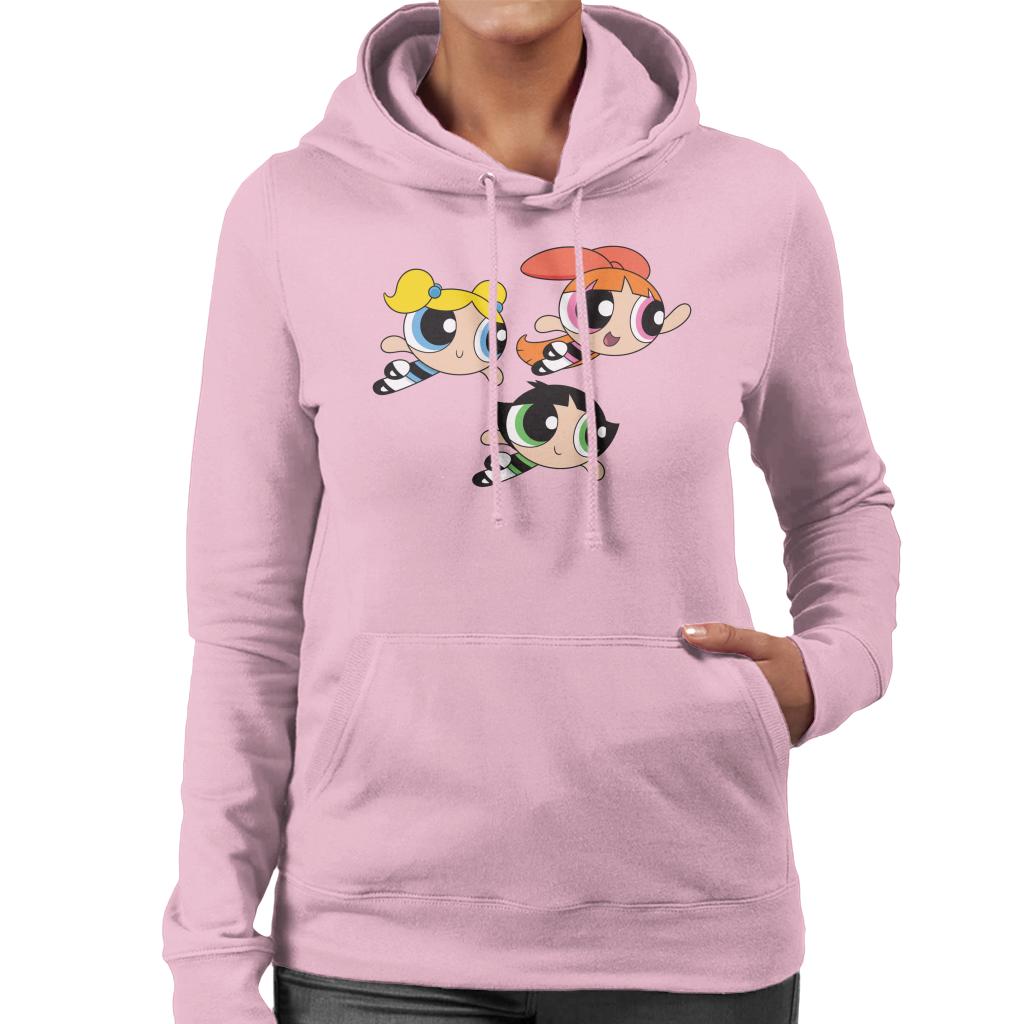 Powerpuff Girls Flying Women's Hooded Sweatshirt product image 6
