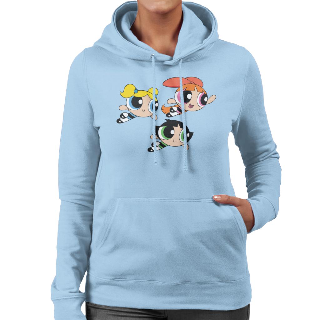 Powerpuff Girls Flying Women's Hooded Sweatshirt product image 4