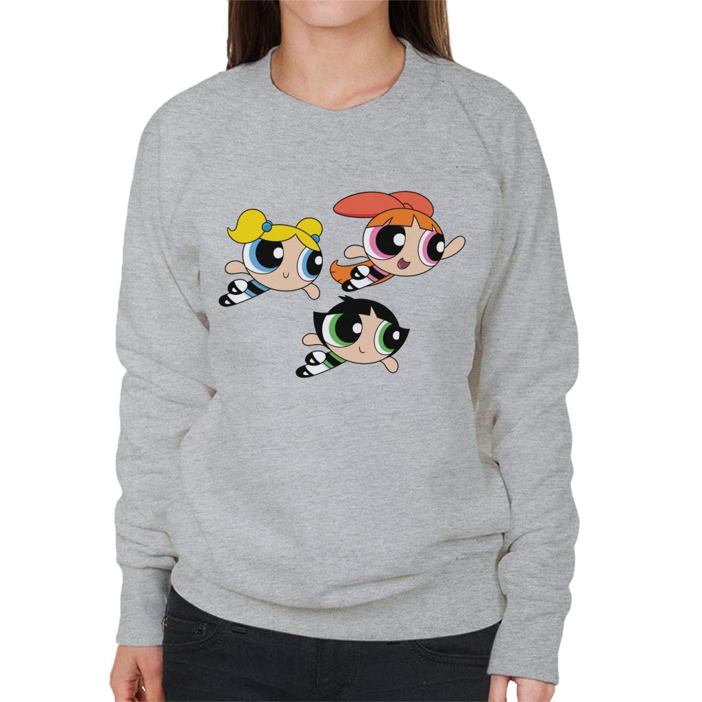 Powerpuff Girls Flying Women's Sweatshirt product image 1