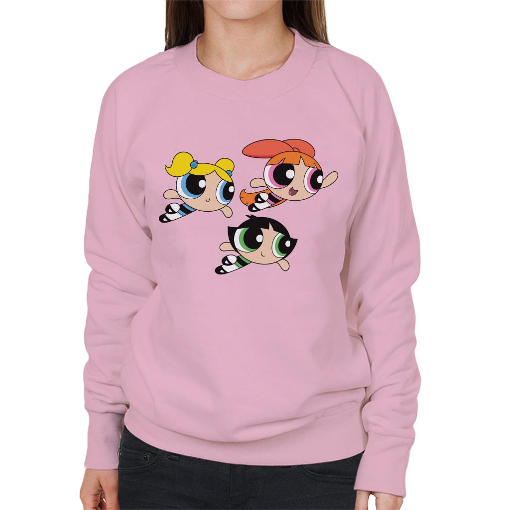 Powerpuff Girls Flying Women's Sweatshirt product image 6