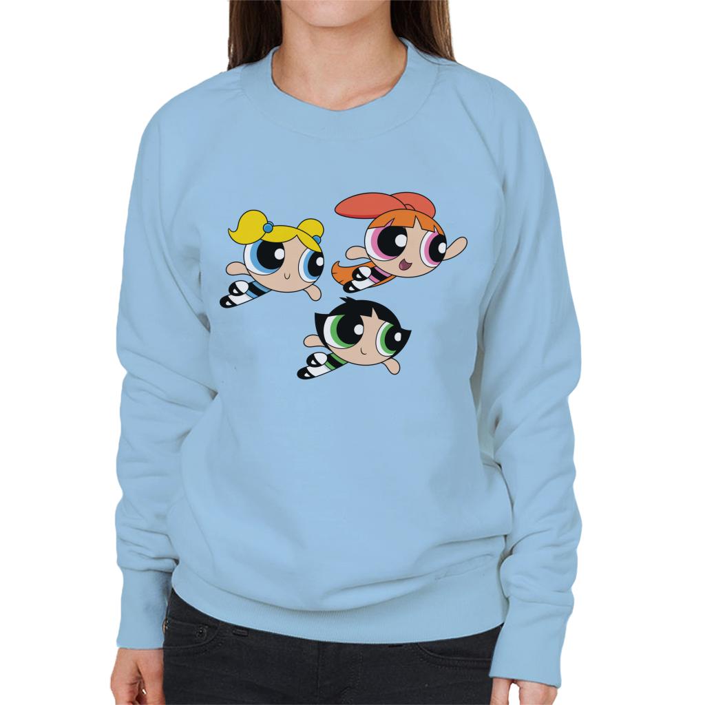 Powerpuff Girls Flying Women's Sweatshirt product image 4
