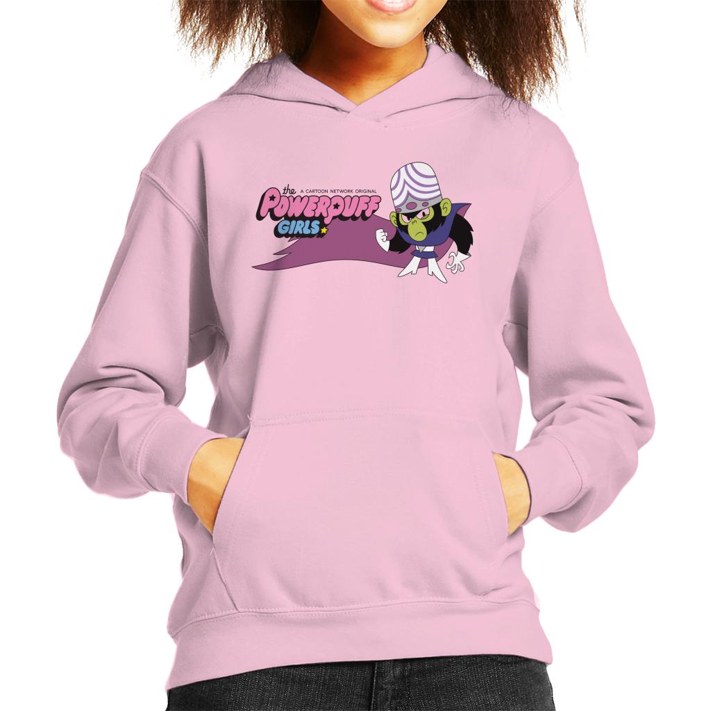 Powerpuff Girls Mojo Jojo Fist Pose Kid's Hooded Sweatshirt product image 6