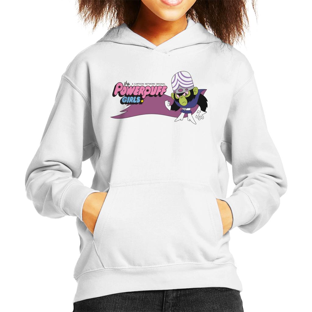 Powerpuff Girls Mojo Jojo Fist Pose Kid's Hooded Sweatshirt product image 4