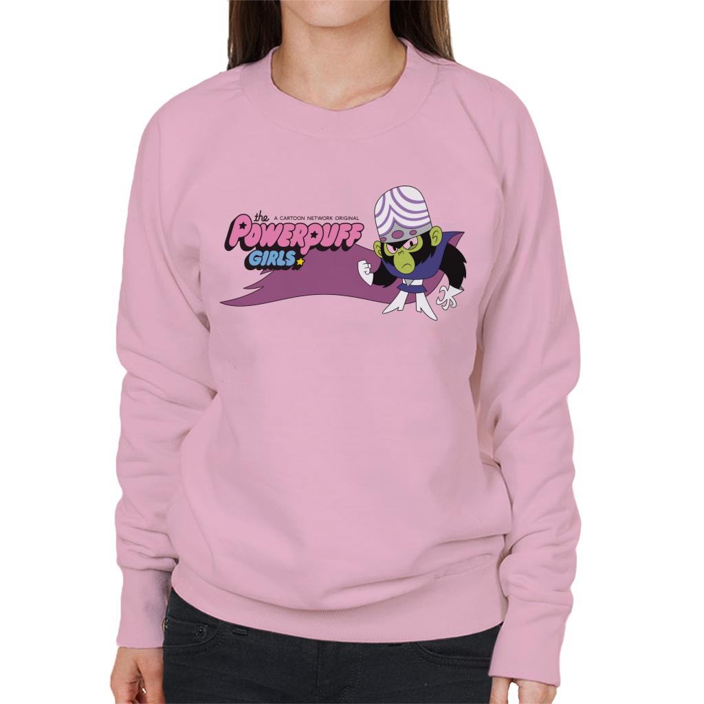 Powerpuff Girls Mojo Jojo Fist Pose Women's Sweatshirt product image 6