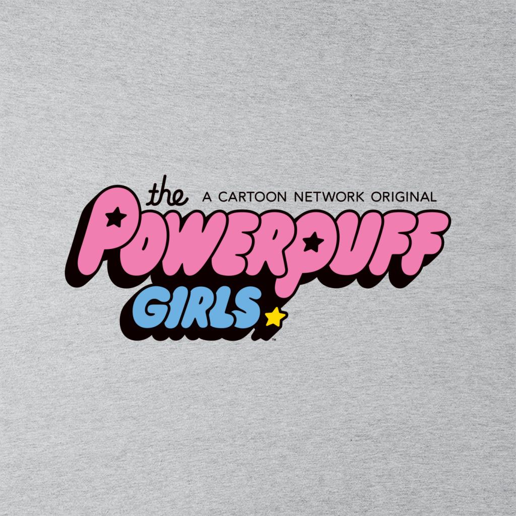 Powerpuff Girls Bubble Text Logo Men's T-Shirt product image 2