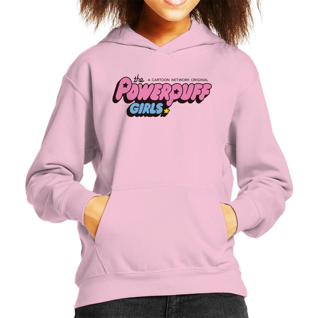 Powerpuff Girls Bubble Text Logo Kid's Hooded Sweatshirt product image 6