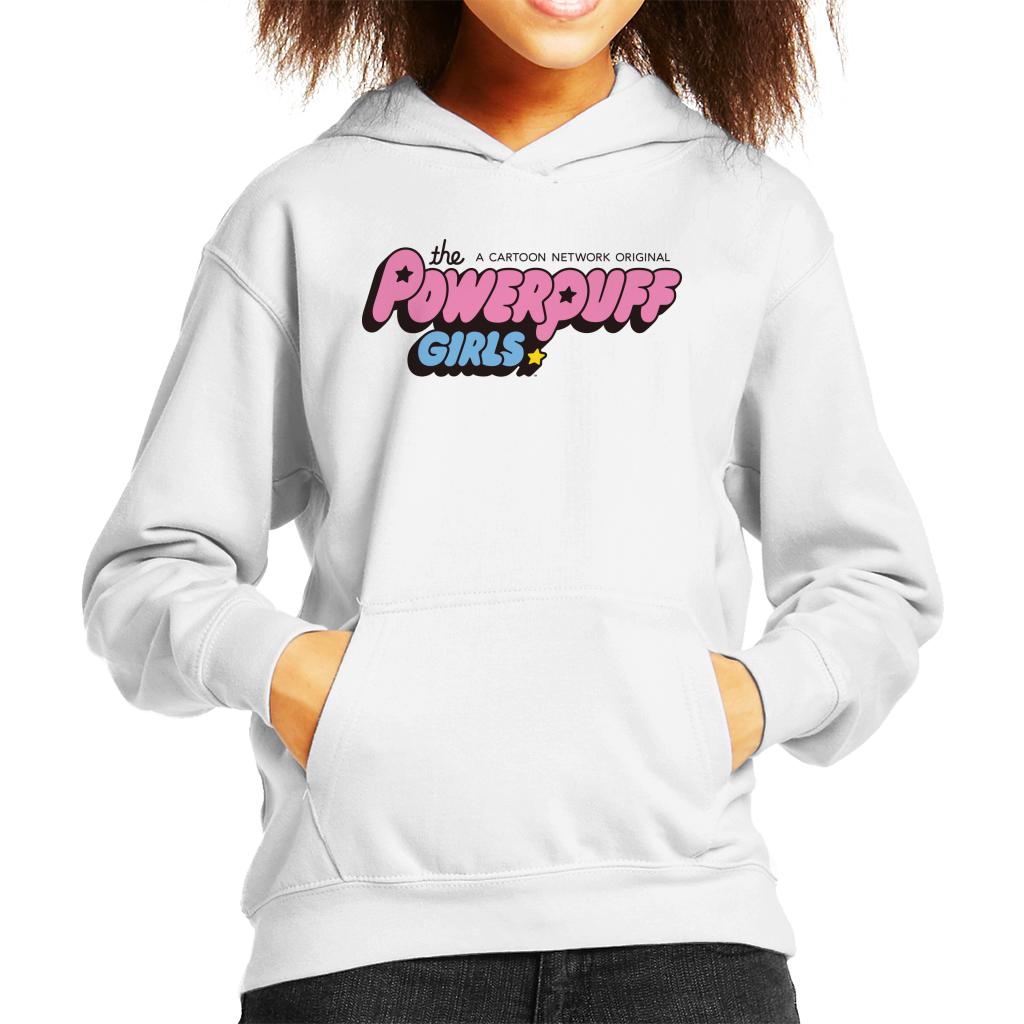 Powerpuff Girls Bubble Text Logo Kid's Hooded Sweatshirt product image 4