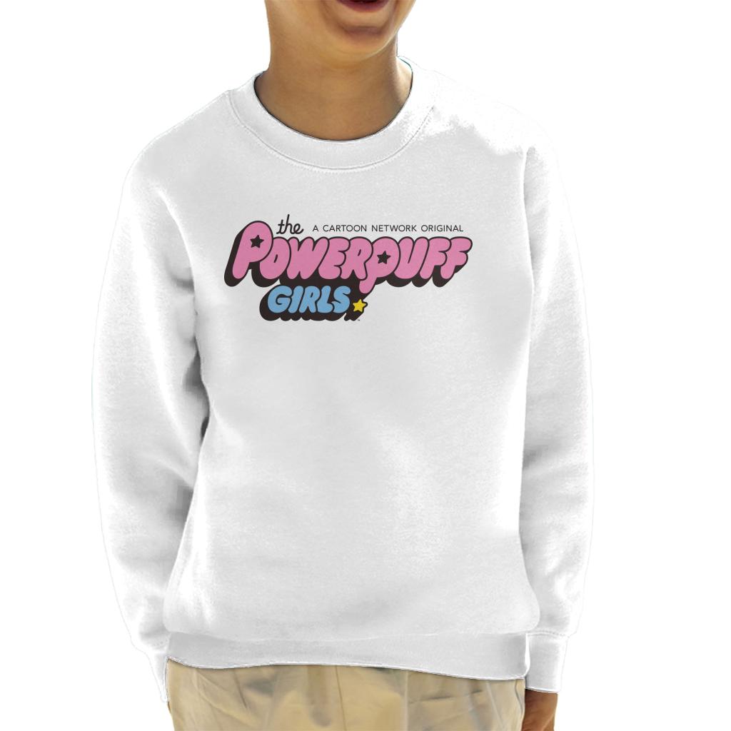 Powerpuff Girls Bubble Text Logo Kid's Sweatshirt product image 4
