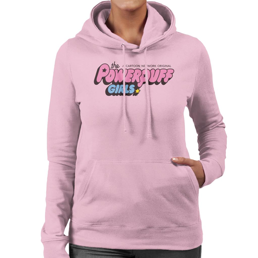 Powerpuff Girls Bubble Text Logo Women's Hooded Sweatshirt product image 6
