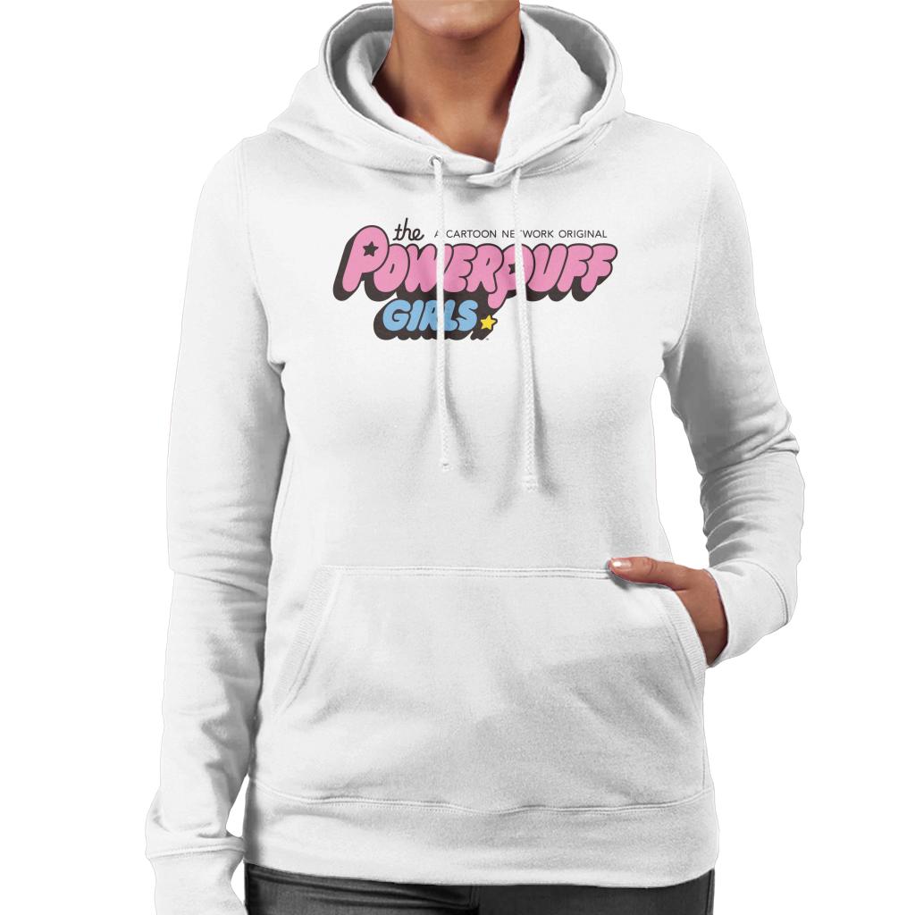 Powerpuff Girls Bubble Text Logo Women's Hooded Sweatshirt product image 4