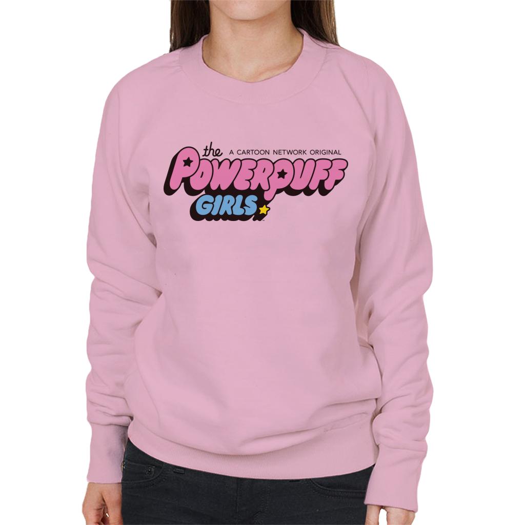 Powerpuff Girls Bubble Text Logo Women's Sweatshirt product image 6