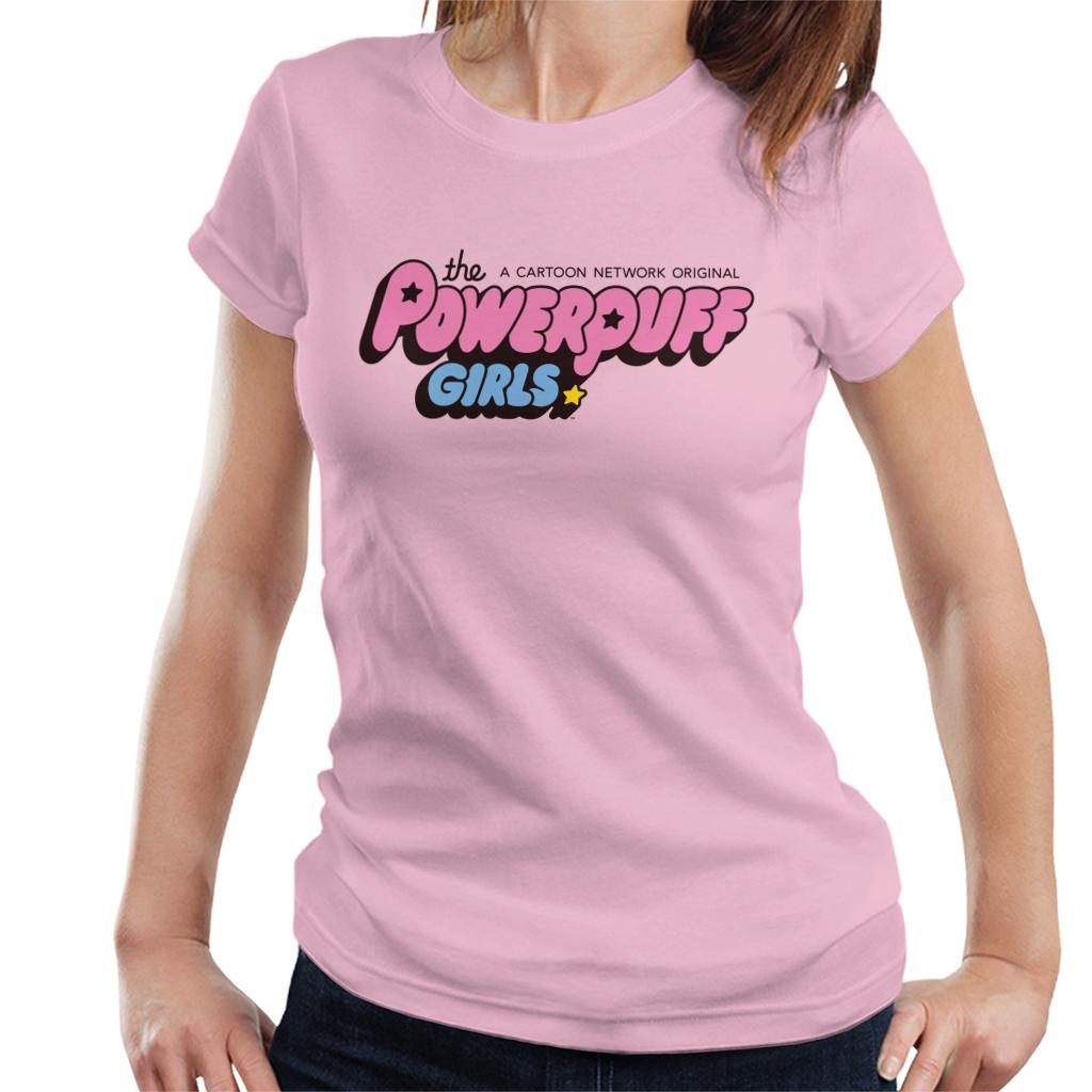 Powerpuff Girls Bubble Text Logo Women's T-Shirt product image 6