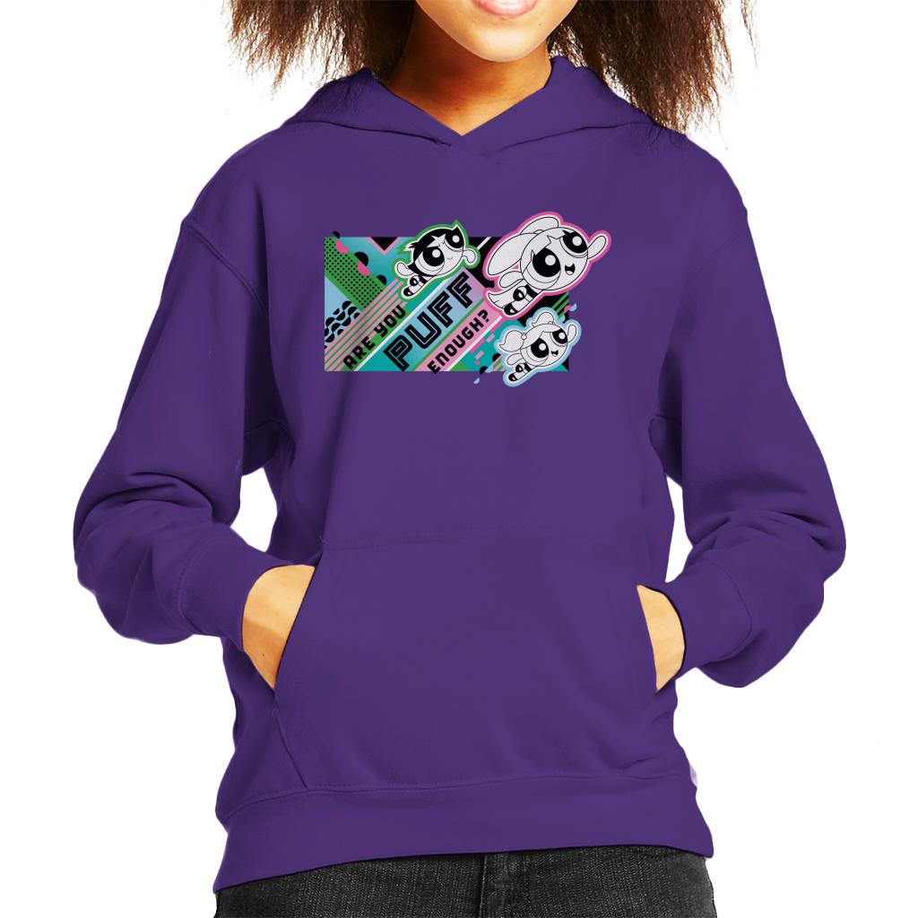 Powerpuff Girls Are You Puff Enough Kid's Hooded Sweatshirt product image 4