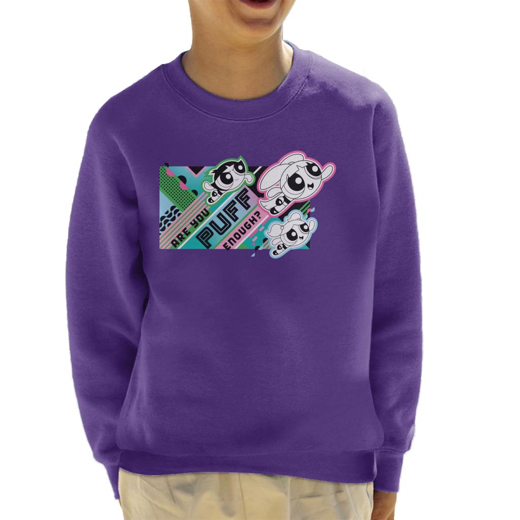 Powerpuff Girls Are You Puff Enough Kid's Sweatshirt product image 4