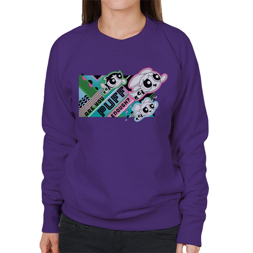 Powerpuff Girls Are You Puff Enough Women's Sweatshirt product image 6