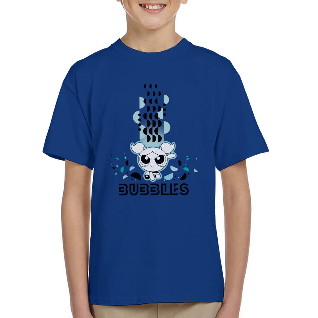 Powerpuff Girls Bubbles Abstract Circle Art Kid's T-Shirt product image 4