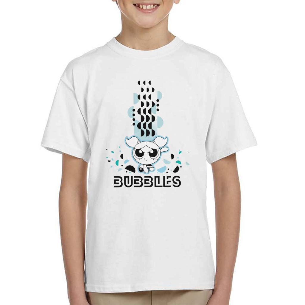 Powerpuff Girls Bubbles Abstract Circle Art Kid's T-Shirt product image 1