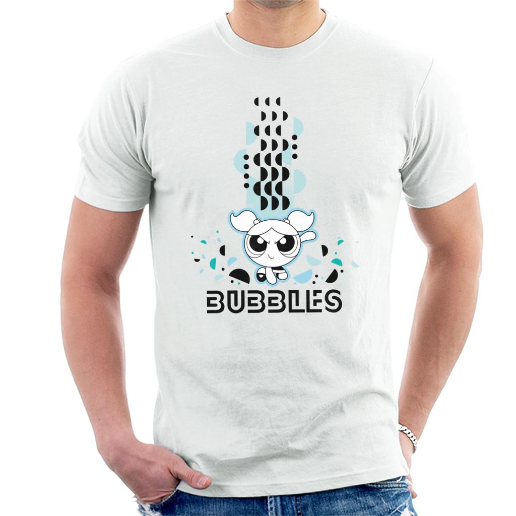 Powerpuff Girls Bubbles Abstract Circle Art Men's T-Shirt product image 1
