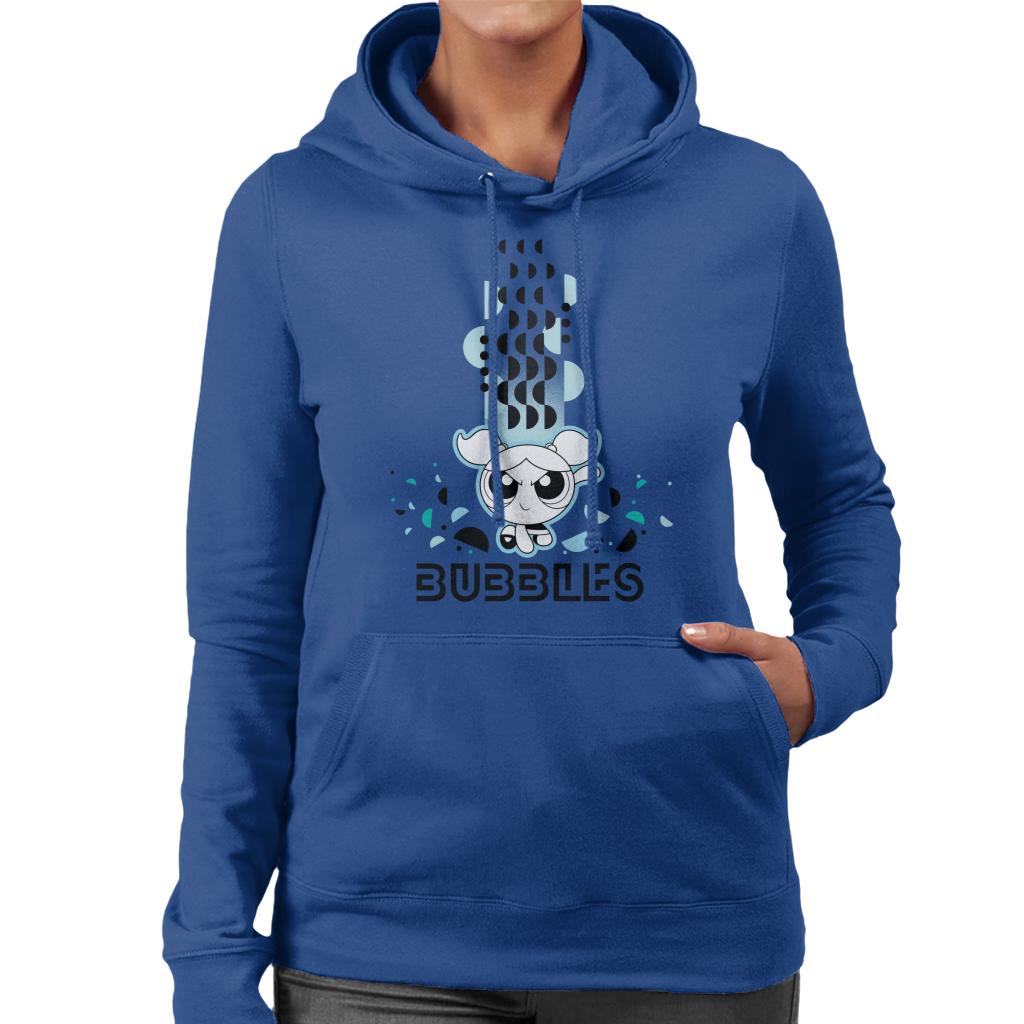 Powerpuff Girls Bubbles Abstract Circle Art Women's Hooded product image 4