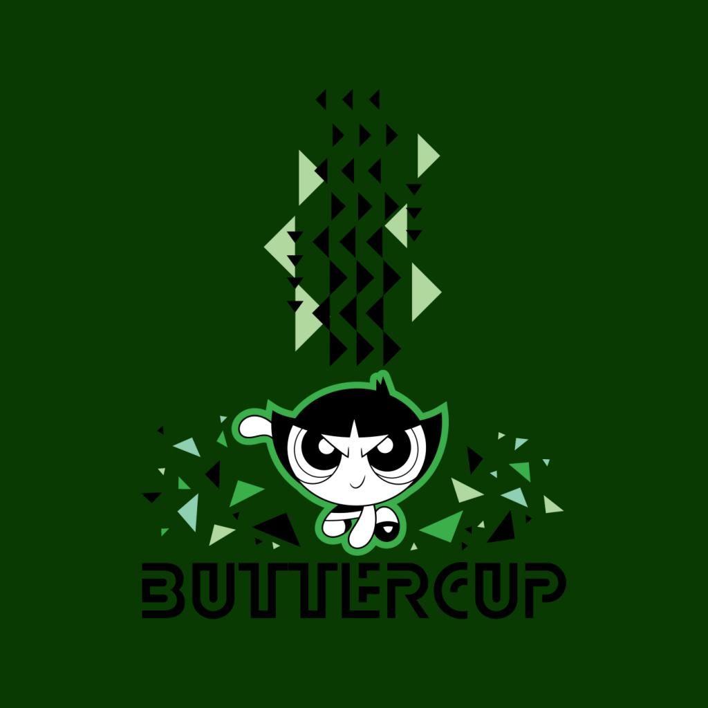 Powerpuff Girls Buttercup Abstract Triangle Art Kid's product image 5