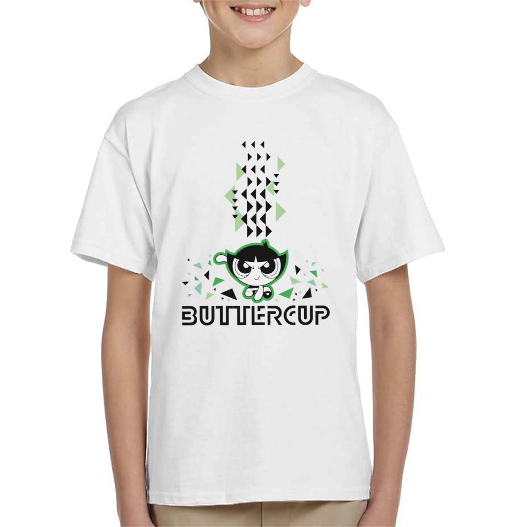 Powerpuff Girls Buttercup Abstract Triangle Art Kid's product image 1
