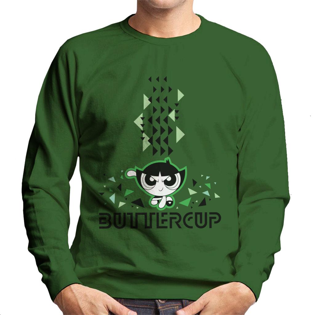 Powerpuff Girls Buttercup Abstract Triangle Art Men's product image 4