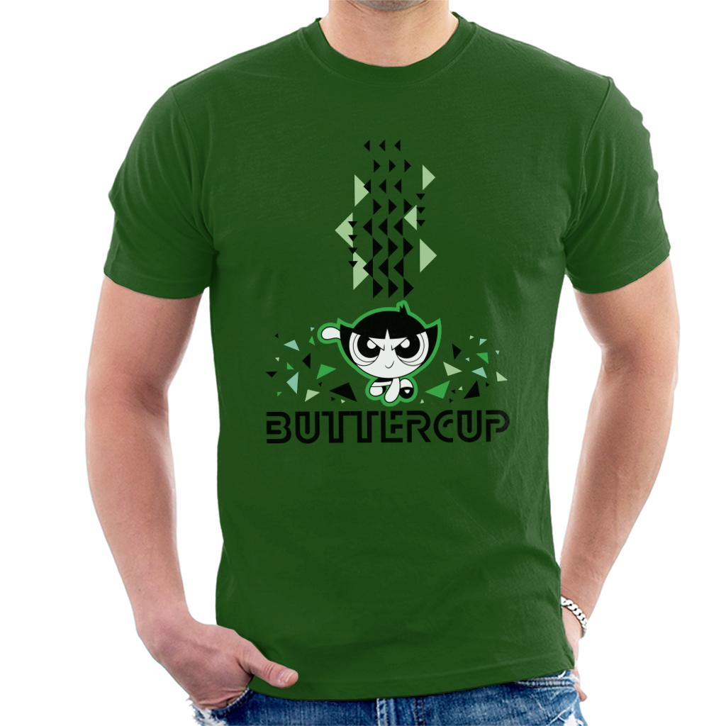 Powerpuff Girls Buttercup Abstract Triangle Art Men's product image 4