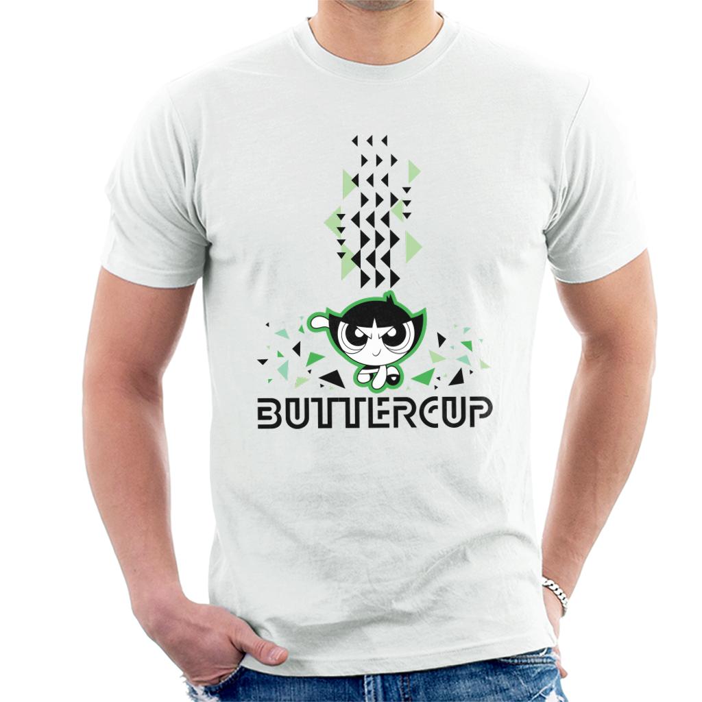 Powerpuff Girls Buttercup Abstract Triangle Art Men's product image 1