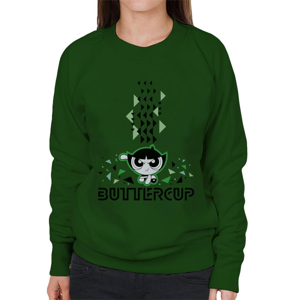 Powerpuff Girls Buttercup Abstract Triangle Art Women's product image 4