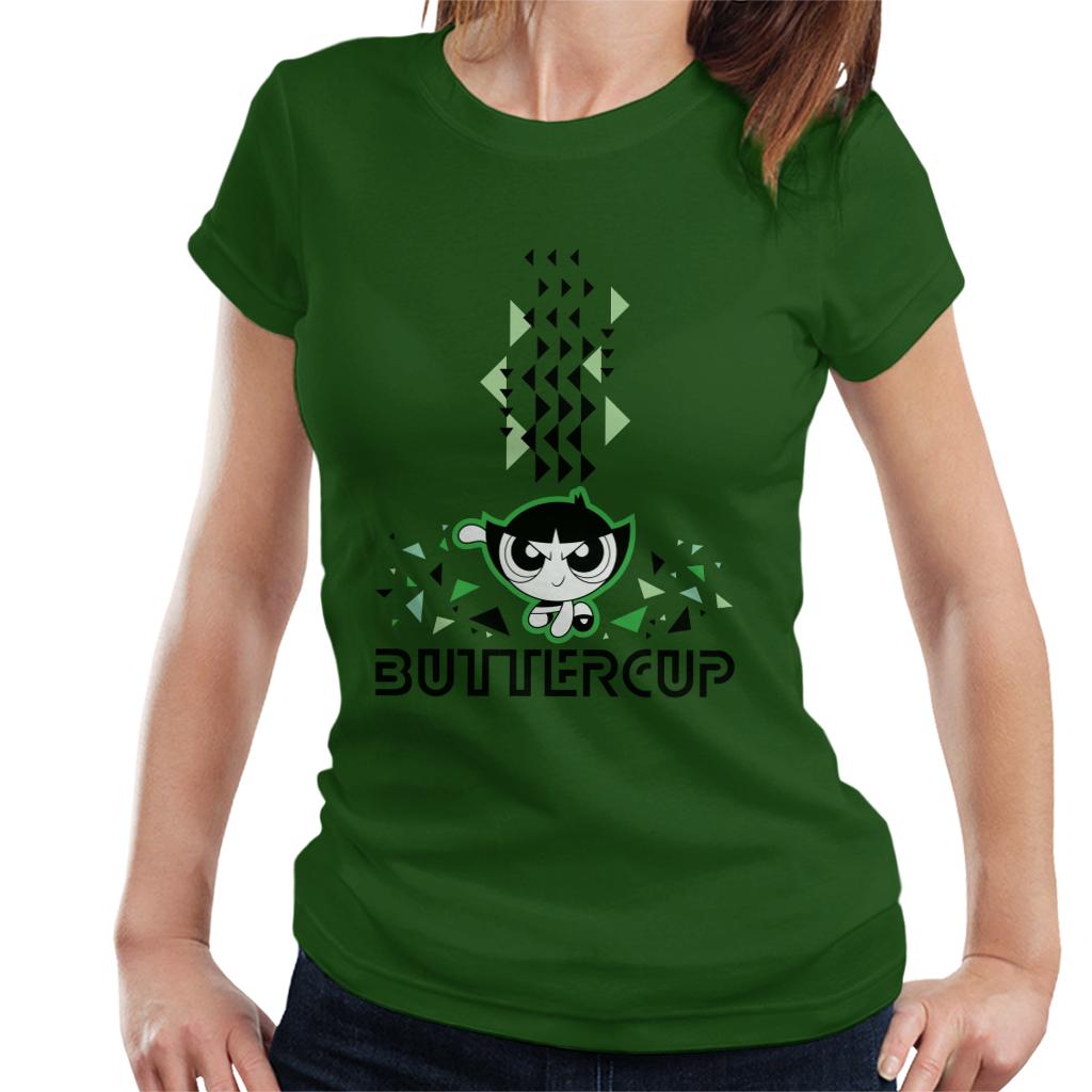 Powerpuff Girls Buttercup Abstract Triangle Art Women's product image 4