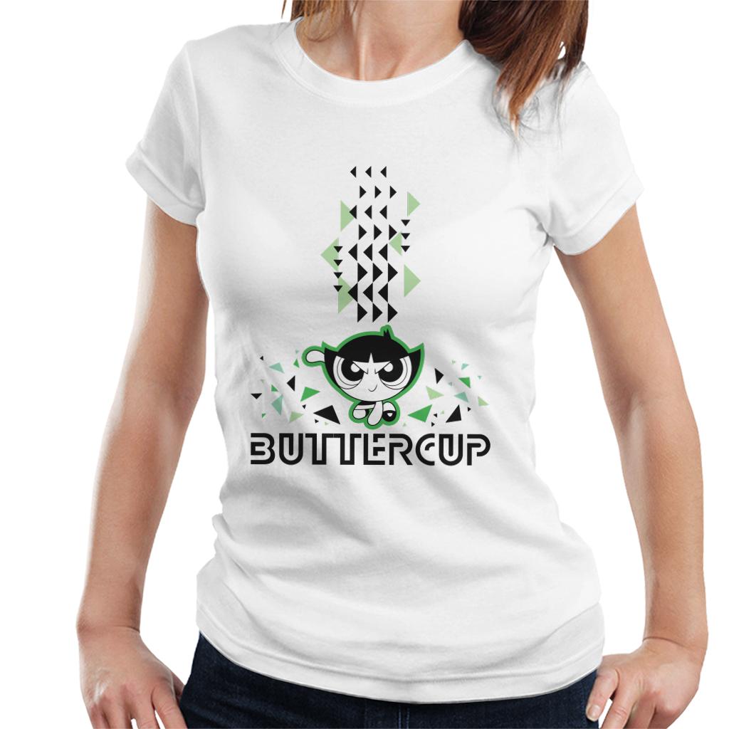 Powerpuff Girls Buttercup Abstract Triangle Art Women's product image 1